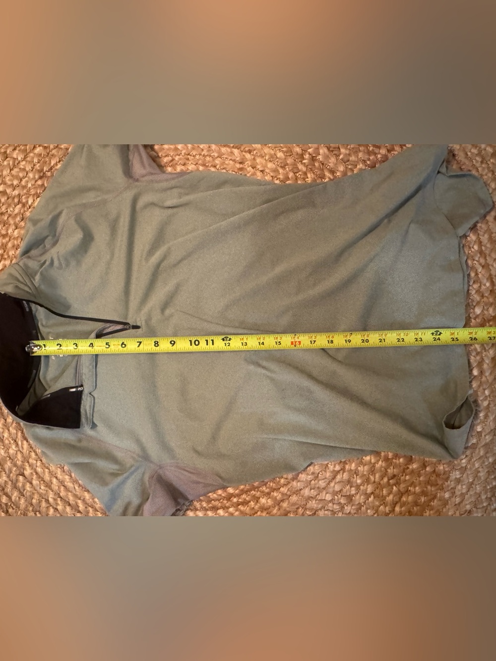 Nike Dri-FIT 1/4 Zip Pullover Men’s Medium Gray Long Sleeve - Picture 9 of 9